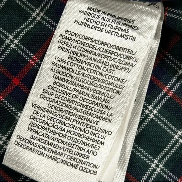 Ralph Lauren Classic Fit Button‎ Down Dress Shirt Plaid Green,Red,Navy EUC - Picture 6 of 6